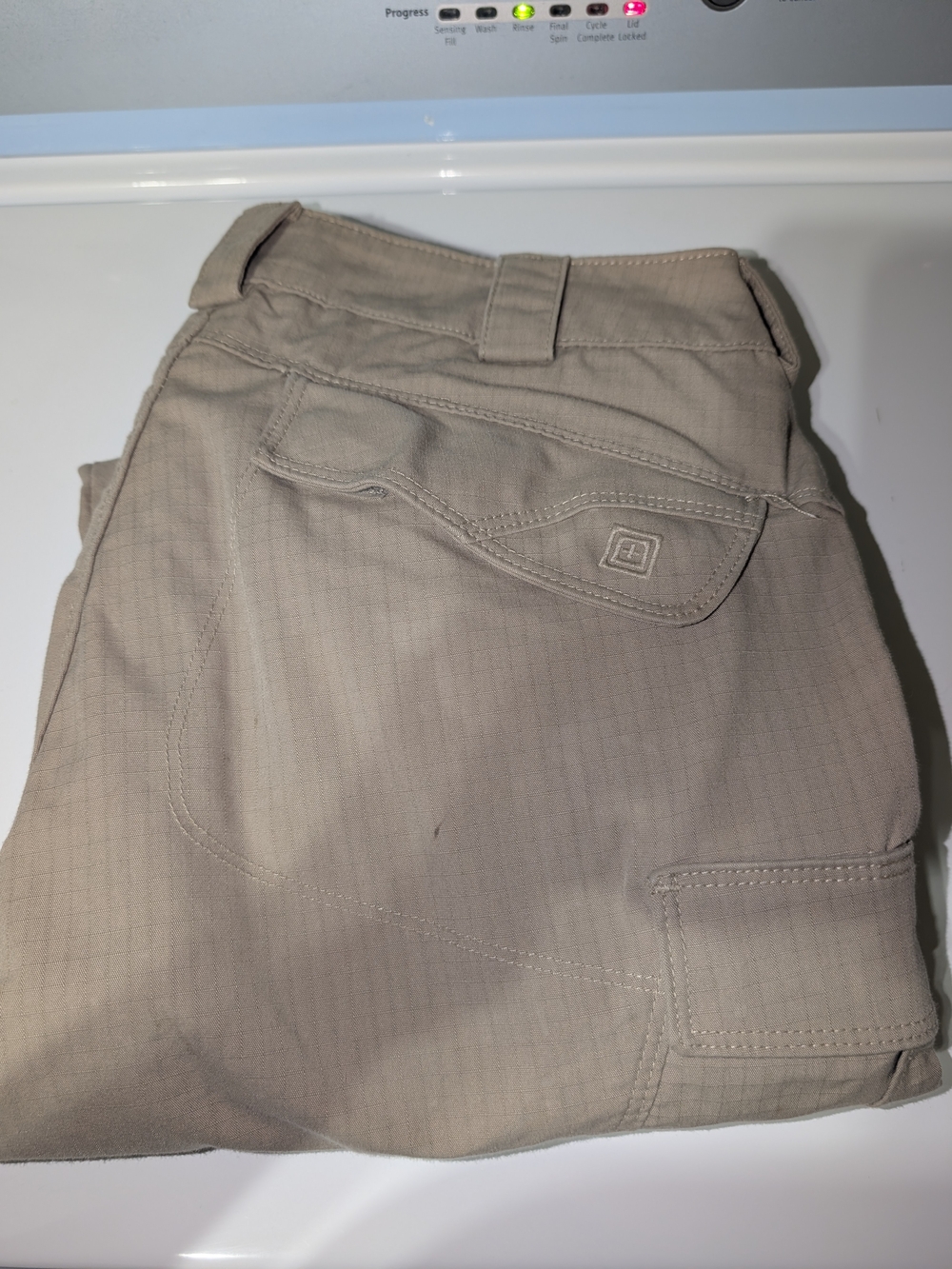 5.11 Tactical Women's Straight Leg Pants in Khaki